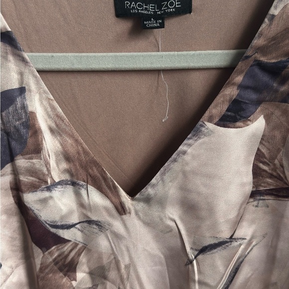 Rachel Zoe Pink and Tan Dolman Sleeve Maxi Dress - Picture 7 of 9